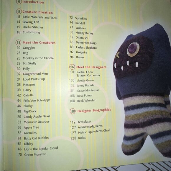 plush-o-rama: Curious Creatures for Immature Adults by Kopp, Linda - Picture 4 of 16